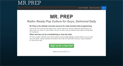 Desktop Screenshot of mrprep.goodpartsmedia.com